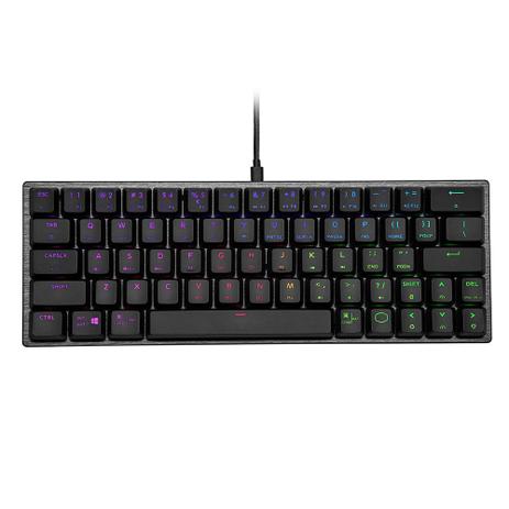 Teclado Mecânico Gamer Cooler Master SK620, Compacto, RGB, Switch Low Profile Red, US, Cinza Espacial - SK-620-GKTR1-US Menor preço em Teclado Mecânico Gamer Cooler Master SK620, Compacto, RGB, Switch Low Profile Red, US, Cinza Espacial - SK-620-GKTR1-US