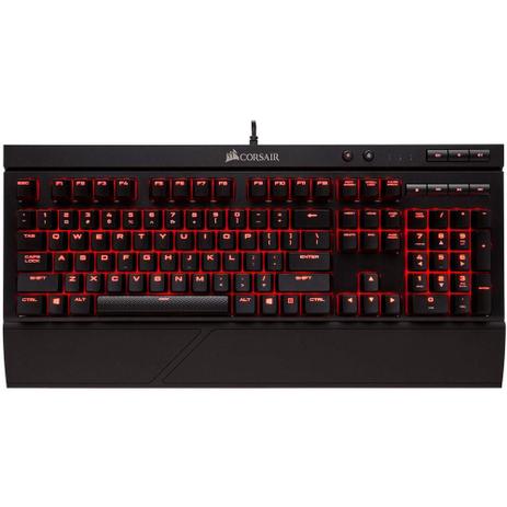 Teclado Mecânico Gamer Corsair K68 LED Vermelho Switch Cherry MX Red ABNT2 - CH-9102020-BR Menor preço em Teclado Mecânico Gamer Corsair K68 LED Vermelho Switch Cherry MX Red ABNT2 - CH-9102020-BR
