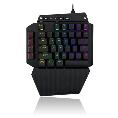 Teclado Mecânico Gamer Redragon IDA One Hand RGB Chroma Switch Outemu Blue MK II - K583 RGB Menor preço em Teclado Mecânico Gamer Redragon IDA One Hand RGB Chroma Switch Outemu Blue MK II - K583 RGB