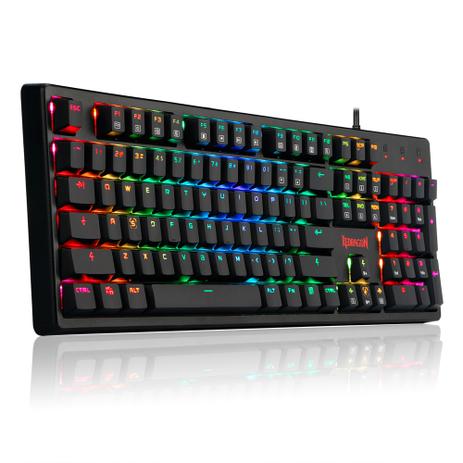 Teclado Mecânico Gamer Redragon Kama Switch Outemu Brown RGB ANSI Teclas Perfil Baixo - K578-BRRGB Menor preço em Teclado Mecânico Gamer Redragon Kama Switch Outemu Brown RGB ANSI Teclas Perfil Baixo - K578-BRRGB