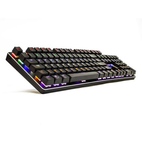 Teclado Mecânico Gamer Switch Azul Knup Kp-2046 Led Menor preço em Teclado Mecânico Gamer Switch Azul Knup Kp-2046 Led