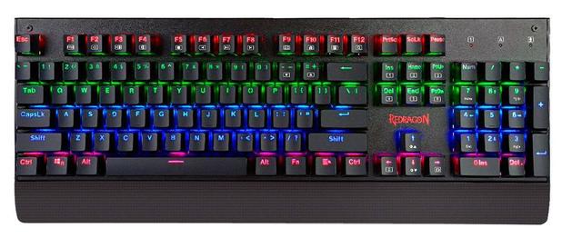 Teclado Mecânico Redragon Kala - RGB - K557 Menor preço em Teclado Mecânico Redragon Kala - RGB - K557