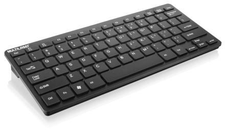 Teclado Mini Slim USB Multilaser - TC154 Menor preço em Teclado Mini Slim USB Multilaser - TC154