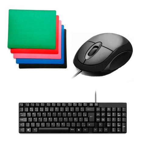Teclado Mouse e Mousepad Kit 3 em 1 - Import é boa?