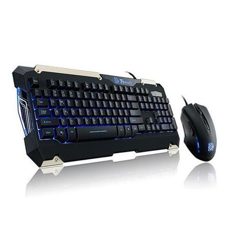 Teclado+mouse TT SPORTS Commander Combo KB-CMC-PLBLPB-01 - Termalteke Menor preço em Teclado+mouse TT SPORTS Commander Combo KB-CMC-PLBLPB-01 - Termalteke