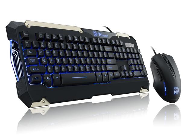 Teclado+mouse Tt Sports Commander Combo Kb-cmc-plblpb-01 - Thermaltake Menor preço em Teclado+mouse Tt Sports Commander Combo Kb-cmc-plblpb-01 - Thermaltake