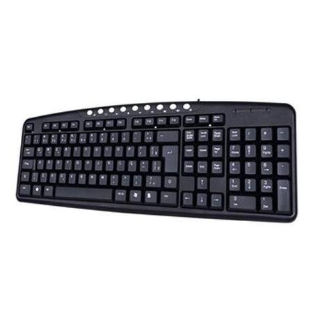 Teclado Multimidia C3 TECH KB2237-2 BK USB Preto - C3tech Menor preço em Teclado Multimidia C3 TECH KB2237-2 BK USB Preto - C3tech
