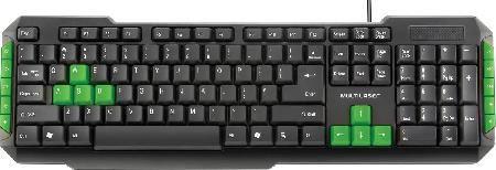 Teclado Multimidia Gamer Teclas Verdes USB TC201 - Multilaser Menor preço em Teclado Multimidia Gamer Teclas Verdes USB TC201 - Multilaser