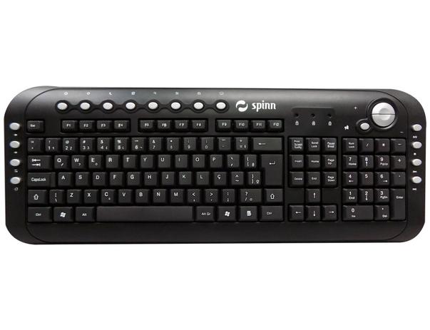 Teclado Multimídia Slim ABNT2 TM 500 Preto USB  - Spinn é boa?