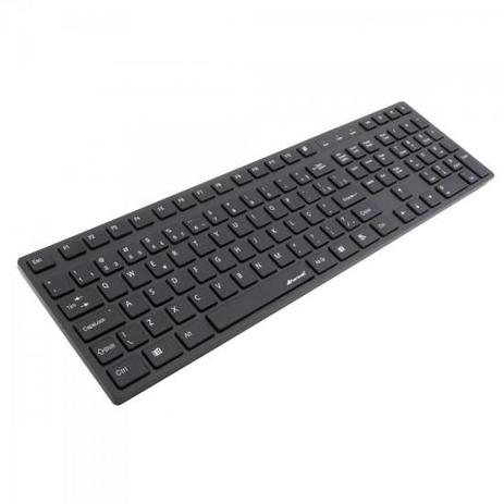 Teclado Multimídia USB ABNT2 MK-601BK SLIM Preto FORTREK - 96 Menor preço em Teclado Multimídia USB ABNT2 MK-601BK SLIM Preto FORTREK - 96