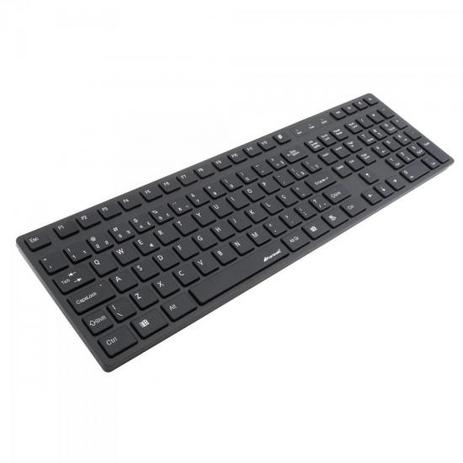 Teclado Multimídia USB ABNT2 MK-601BK SLIM Preto FORTREK Menor preço em Teclado Multimídia USB ABNT2 MK-601BK SLIM Preto FORTREK