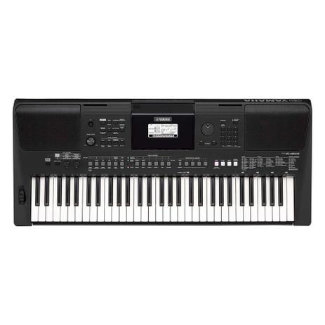 Teclado Musical Arranjador Yamaha Psr-e463 61 Teclas Preto Menor preço em Teclado Musical Arranjador Yamaha Psr-e463 61 Teclas Preto