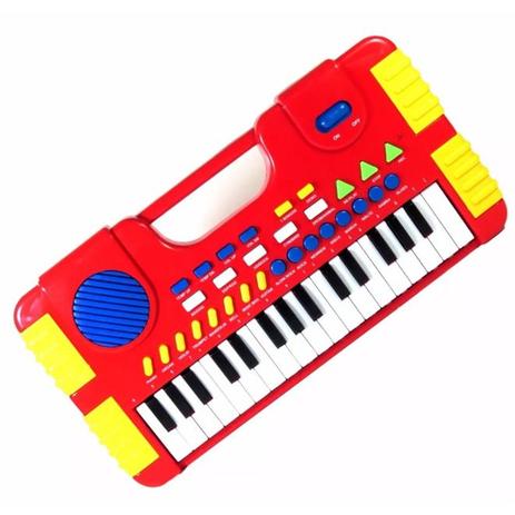 Teclado musical infantil piano musical com 32 teclas 8 sons e funcao gravador - Gimp é boa?