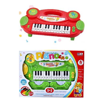 Teclado musical infantil piano musical com luz multi funções brinquedo educativo - Faça  Resolva é boa?