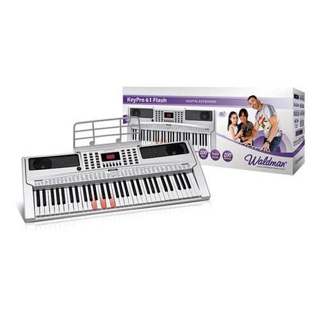 Teclado Musical Kep-61f (Teclas  Iluminadas) - Waldman é boa?