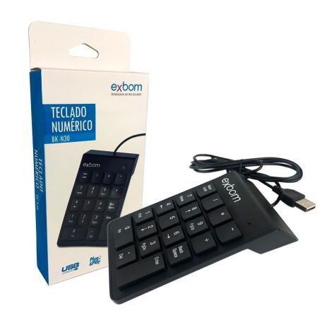 Teclado Numerico Exbom é boa?