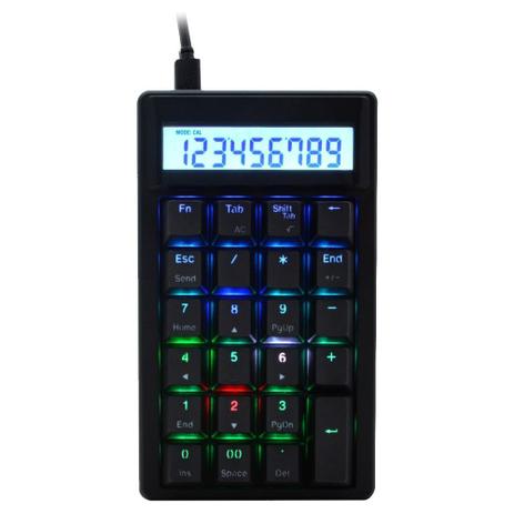 Teclado Numérico Mecânico Ducky Channel DKPO1623ST-BUSPDAAT1 Pocket RGB Cherry Brown Menor preço em Teclado Numérico Mecânico Ducky Channel DKPO1623ST-BUSPDAAT1 Pocket RGB Cherry Brown