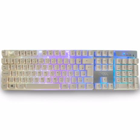 Teclado Oex Gamer Semi Mecanico Prismatic Tc205 USB Com LED Menor preço em Teclado Oex Gamer Semi Mecanico Prismatic Tc205 USB Com LED