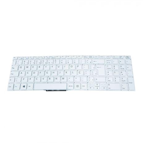 Teclado para Notebook Sony Vaio SVF1532I4E Branco ABNT2 - Bringit Menor preço em Teclado para Notebook Sony Vaio SVF1532I4E Branco ABNT2 - Bringit