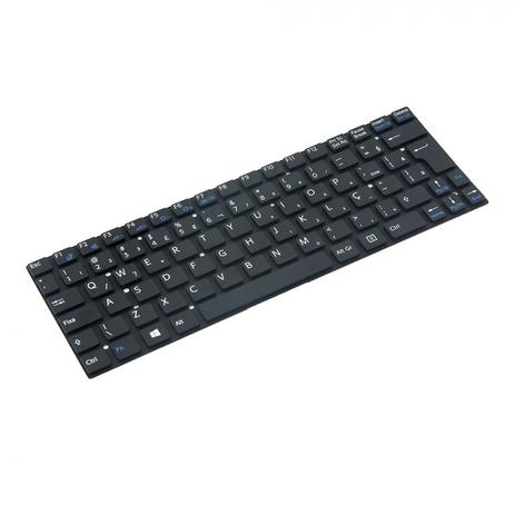 Teclado para Notebook Sony Vaio SVT SVT11213CXB Preto ABNT2 - Bringit Menor preço em Teclado para Notebook Sony Vaio SVT SVT11213CXB Preto ABNT2 - Bringit