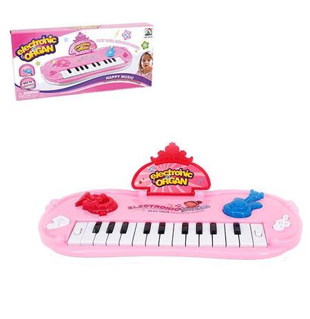 Teclado / piano musical infantil meu ritmo colors com luz a pilha na caixa wellkids é boa?