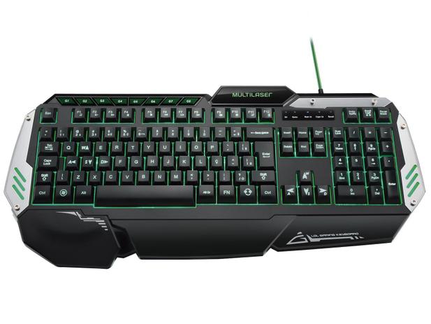 Teclado Profissional Gamer 12 Funções Multimídias - Multilaser TC189 Menor preço em Teclado Profissional Gamer 12 Funções Multimídias - Multilaser TC189