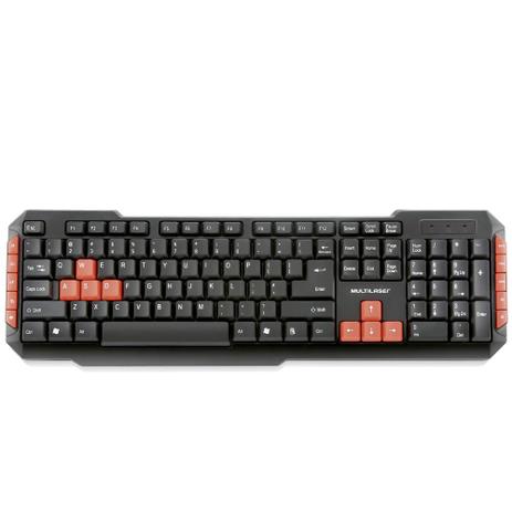 Teclado Sem Fio 2.4Ghz Multilaser Multimidia Gamer Red Keys USB - TC191 é boa?