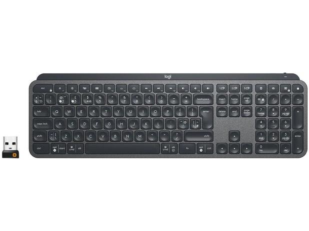 Teclado sem Fio Logitech Preto MX KEYS Menor preço em Teclado sem Fio Logitech Preto MX KEYS
