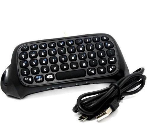 Teclado sem Fio para Controle PS4 Wireless Keyboard PS4 - Dobe Menor preço em Teclado sem Fio para Controle PS4 Wireless Keyboard PS4 - Dobe