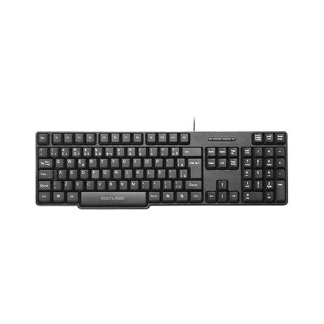 Teclado slim standard ps2 preto tc225 - 60 Menor preço em Teclado slim standard ps2 preto tc225 - 60