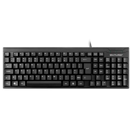 Teclado Slim TC193 Laser USB Preto - Multilaser é boa?