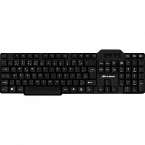 Teclado Standard USB SKL-105 Preto FORTREK Menor preço em Teclado Standard USB SKL-105 Preto FORTREK