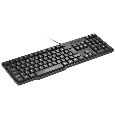 Teclado Usb Básico Slim Preto TC213 Multilaser é boa?