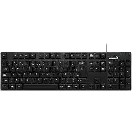 Teclado usb chocolate soft touch preto - tc142 - Multilaser Menor preço em Teclado usb chocolate soft touch preto - tc142 - Multilaser