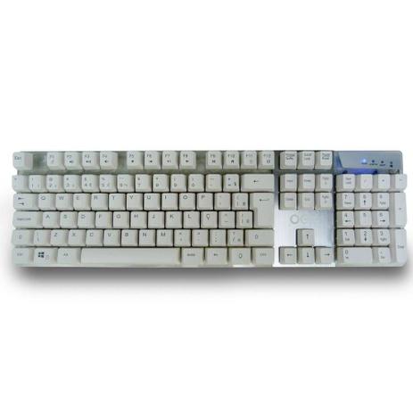 Teclado usb gamer oex semi-mecanico prismatic led -tc205 Menor preço em Teclado usb gamer oex semi-mecanico prismatic led -tc205