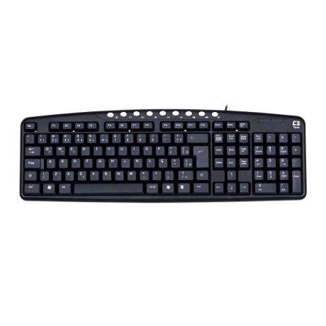 Teclado USB MULT KB2237-2 BK Preto - C3TECH é boa?