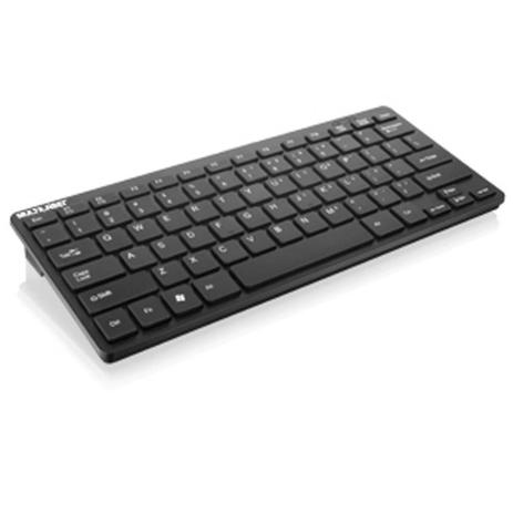 Teclado USB Multilaser Mini Slim TC154 Preto Menor preço em Teclado USB Multilaser Mini Slim TC154 Preto