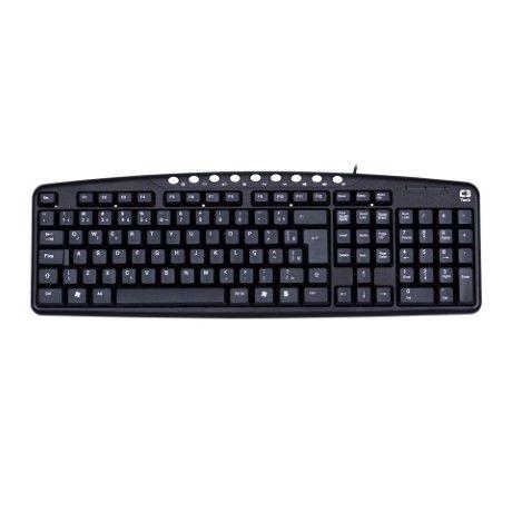 Teclado USB Multimidia C3Tech KB-2237-2BK Preto - C3 tech Menor preço em Teclado USB Multimidia C3Tech KB-2237-2BK Preto - C3 tech