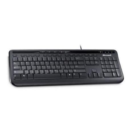 Teclado usb wired keyboard 600 anb-00005 microsoft Menor preço em Teclado usb wired keyboard 600 anb-00005 microsoft
