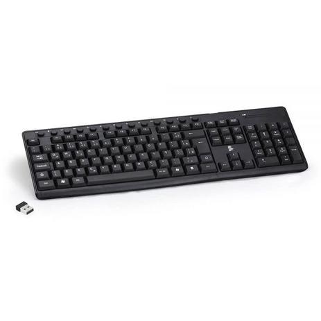 Teclado Wireless 2.4GHZ Office - 5+ Menor preço em Teclado Wireless 2.4GHZ Office - 5+