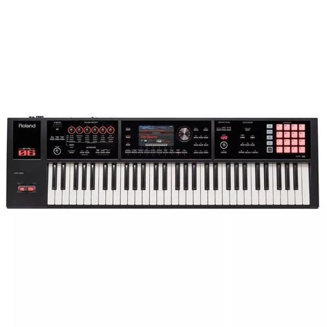 Teclado Workstation Roland Fa-06 Com 61 Teclas Menor preço em Teclado Workstation Roland Fa-06 Com 61 Teclas