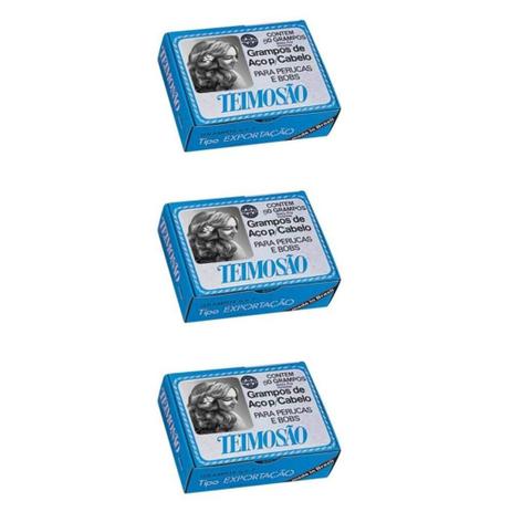 Teimoso Grampo N7 Loiro C/50 (Kit C/03) Menor preço em Teimoso Grampo N7 Loiro C/50 (Kit C/03)