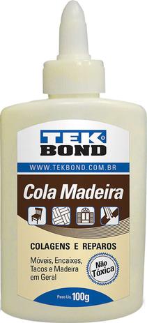 Tekbond Cola Madeira 100G Menor preço em Tekbond Cola Madeira 100G