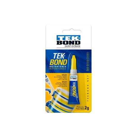Tekbond Instantânea Blister 2g Menor preço em Tekbond Instantânea Blister 2g
