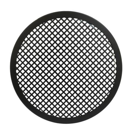 Tela Alto Falante 10" Polegadas Woofer Subwoofer Ferro Preto - Hurricane Menor preço em Tela Alto Falante 10" Polegadas Woofer Subwoofer Ferro Preto - Hurricane