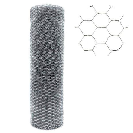 Tela Hexagonal Galinheiro 50x1,80m Fio 18 Morlan - Belgo Menor preço em Tela Hexagonal Galinheiro 50x1,80m Fio 18 Morlan - Belgo