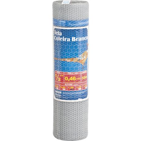 Tela metálica para viveiro fio 26 BWG x 1,0 m rolo com 50 metros - Morlan Menor preço em Tela metálica para viveiro fio 26 BWG x 1,0 m rolo com 50 metros - Morlan