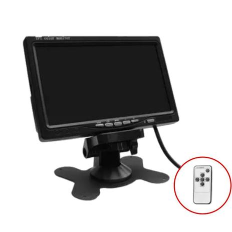 Tela Monitor Veicular Automotivo LCD Colorido 7” (polegadas) Com Fonte - TFT Menor preço em Tela Monitor Veicular Automotivo LCD Colorido 7” (polegadas) Com Fonte - TFT