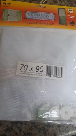 Tela mosquiteira anti-inseto para janelas Yomura 70x90cm Menor preço em Tela mosquiteira anti-inseto para janelas Yomura 70x90cm