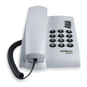 Telefone C/ Fio Pleno C/ Chave - Cinza - Intelbras Menor preço em Telefone C/ Fio Pleno C/ Chave - Cinza - Intelbras